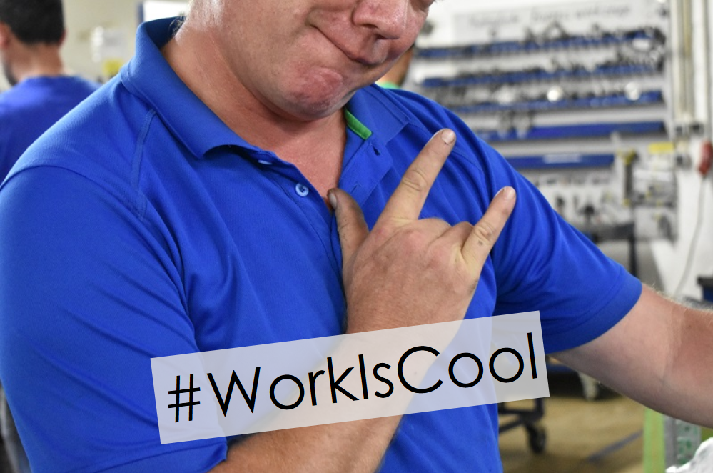 #WorkIsCool
